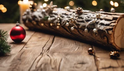 découvrez des idées originales pour décorer un rondin de bois pour noël et apporter une touche naturelle à votre décoration.
