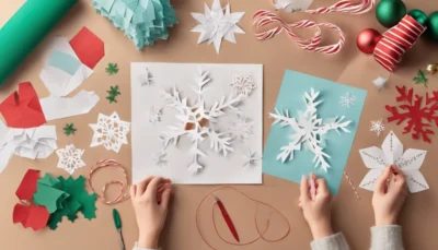 découvrez des idées créatives et des techniques simples pour réaliser des décorations de noël en papier. transformez votre intérieur en un véritable pays des merveilles hivernal grâce à des projets diy faciles à suivre. parfait pour toute la famille !