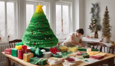 découvrez comment réaliser un magnifique sapin de noël en papier crépon grâce à notre guide étape par étape. parfait pour les activités manuelles en famille, ce projet créatif apporte une touche festive et colorée à votre décoration. suivez nos conseils pour un sapin unique et plein de charme !