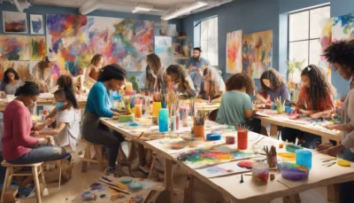 découvrez nos ateliers créatifs et participez à des animations collectives de bricolage. que vous soyez débutant ou expert, exprimez votre créativité et partagez des moments conviviaux en apprenant de nouvelles techniques !