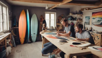 découvrez comment deux passionnés de saint-malo révolutionnent le monde du surf en permettant aux surfeurs de concevoir leur propre planche personnalisée. plongez dans l'univers de la création sur mesure et exprimez votre style tout en maîtrisant les vagues.