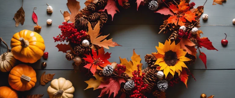 Comment réaliser une couronne d&rsquo;automne ?